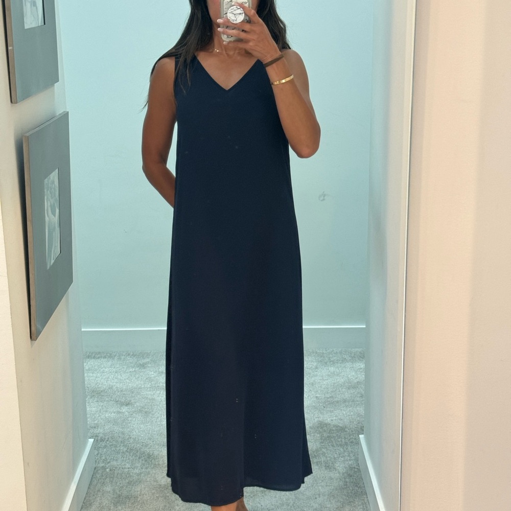 Jcrew XXS navy dress.